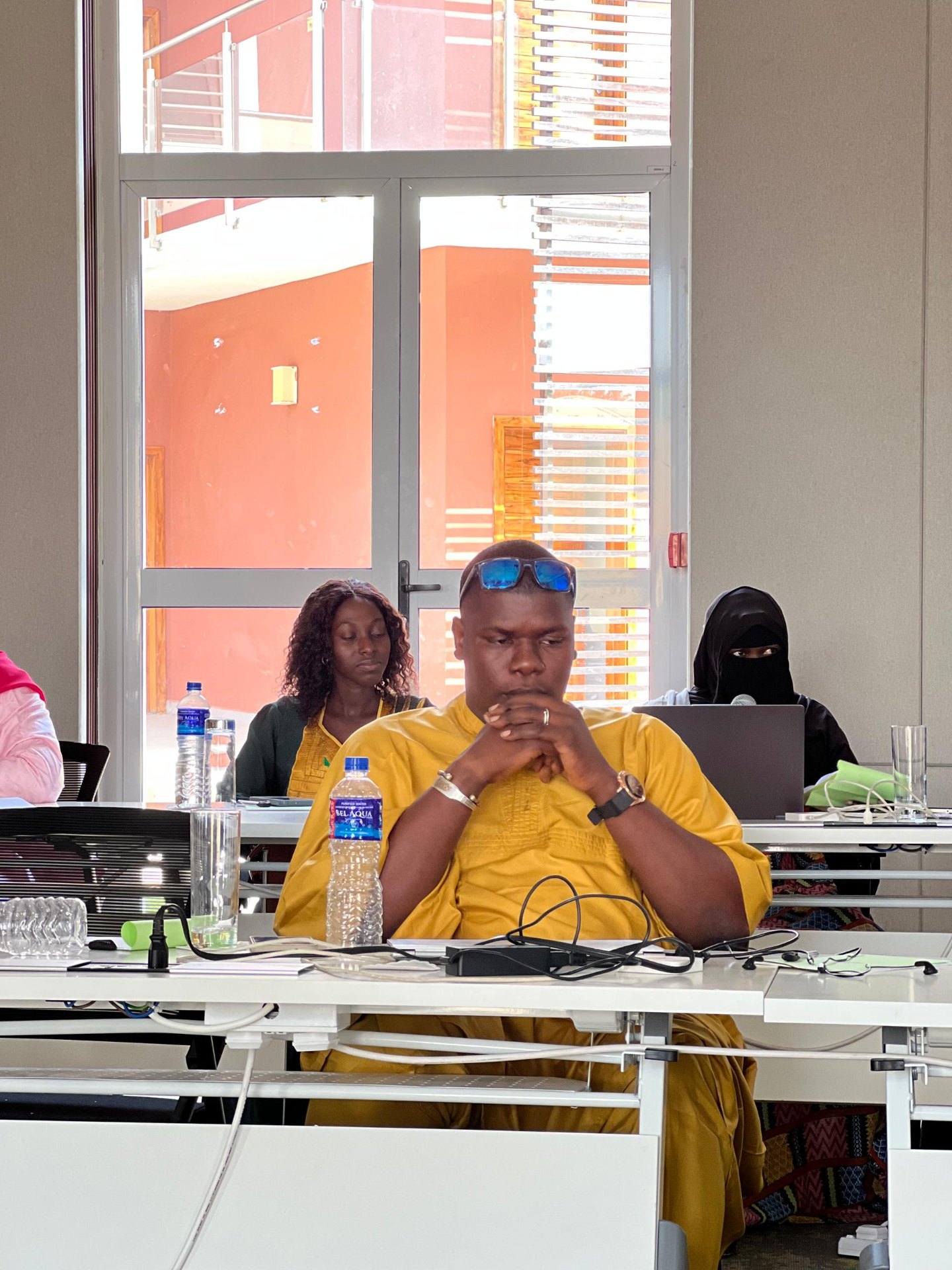 Participants attending a DIA workshop